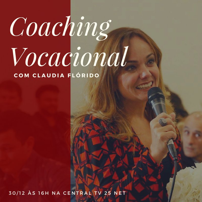VidaeAtitude's tweet photo. E hoje, no Vida e Atitude, um bate-papo muito bacana com a Cláudia Flórido Coaching. Ela que é psicóloga vai falar sobre o #CoachingVocacional e como ele pode lhe ajudar na tomada de decisões. Não perca! Logo mais, às 16h na Central TV Canal 25 da #NET #Coaching #Coach #AnoNovo https://t.co/CL6CjTyqHb