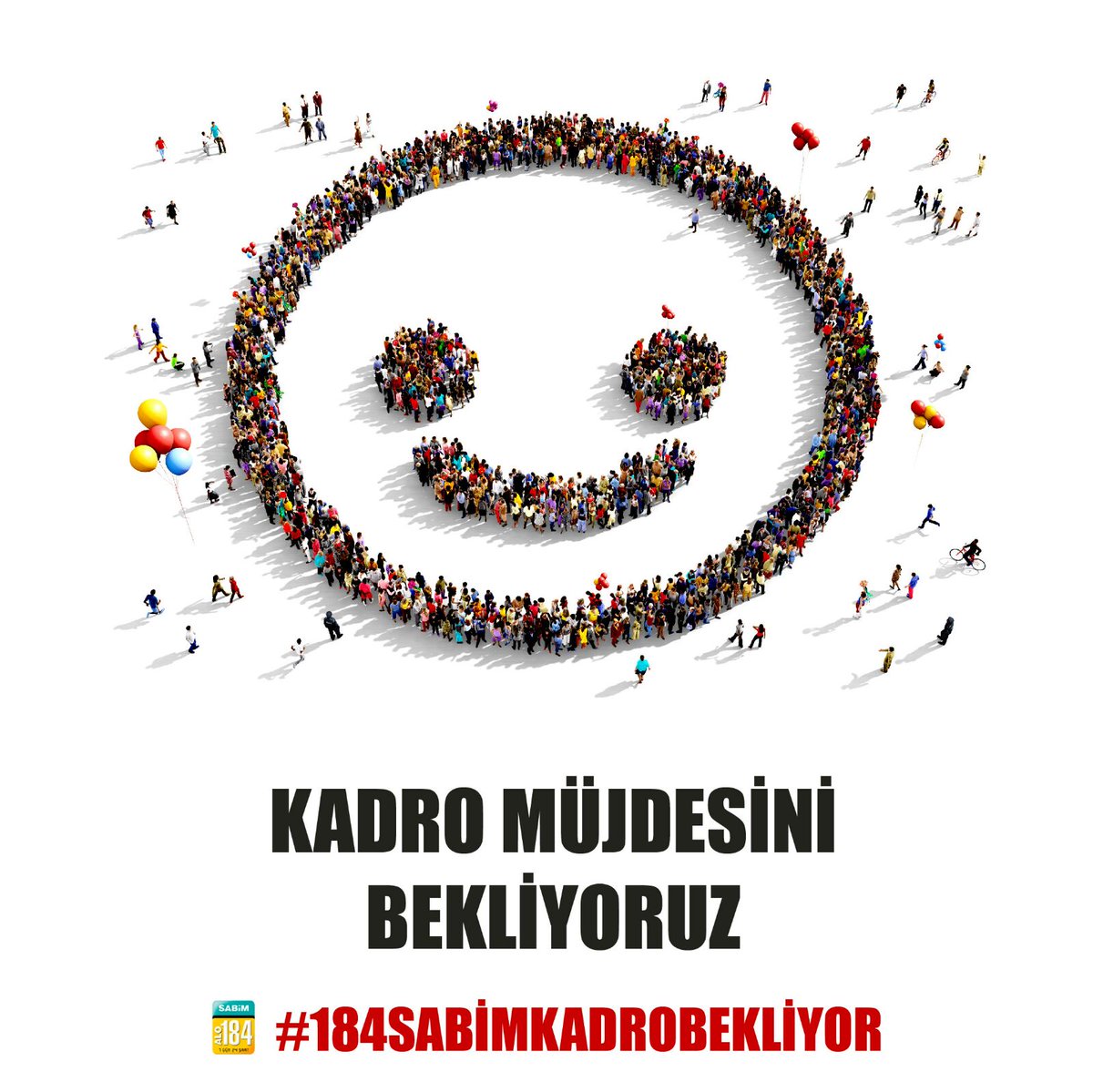Çok az vakit var...
Umut her zaman var
Güvenli bir gelecek bizim de hakkımız
<a href="/hakiskonf/">HAKİŞ KONFEDERASYONU</a> <a href="/hizmetissendika/">HİZMET-İŞ SENDİKASI</a>  <a href="/turkiskonf/">TÜRK-İŞ</a> <a href="/TurkiyeHaberis/">T.Haber-İş Sendikası</a>
<a href="/yirmidorttv/">24 TV</a>
#184sabimkadrobekliyor