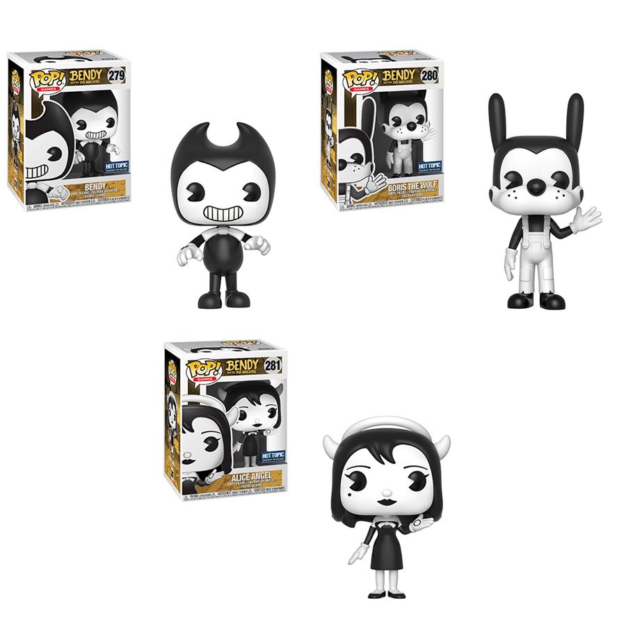 RT &amp; follow <a href="/OriginalFunko/">Funko</a> for the chance to win a Bendy and the Ink Machine Pop! prize pack!