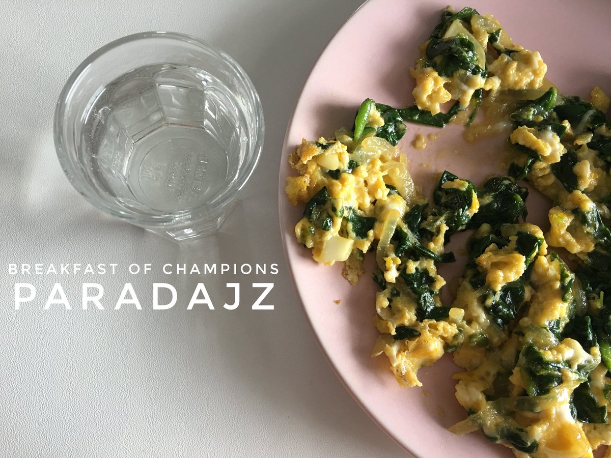 ParaDajZorg's tweet photo. Breakfast of Champions #breakfast #of #champions #rakija #rakia #omlet #eggs #spinat #spinach #onions #instafood #insta #paradajz #paradise https://t.co/C14QXlBfFB
