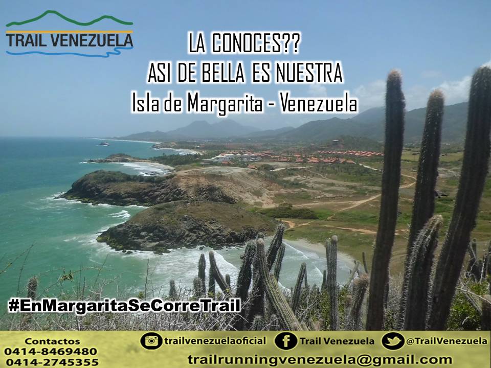 TrailVenezuela's tweet photo. LA CONOCES??? ASÍ DE BELLA ES NUESTRA ISLA DE MARGARITA - VENEZUELA #EnMargaritaSeCorreTrail #TrailVenezuela @ElizbthVil @UltrailrunnersC @puronivelrun @GatoradeVzla @PanasRunnersMgt @EvelynGordones https://t.co/Hau9nLZyX3