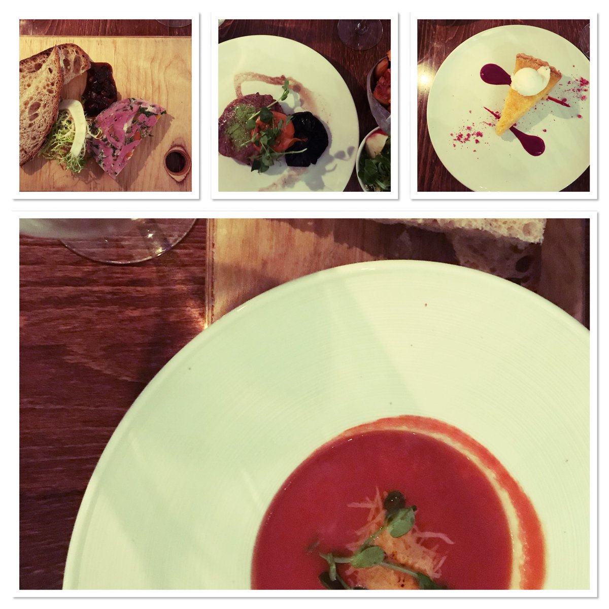 🍷 We enjoyed a fabulous meal at <a href="/garrickshead/">garricksheadpub</a> last night. Particularly loved the ambience. And the wine list! #nomnomnom #bath #gastropub #thankyou