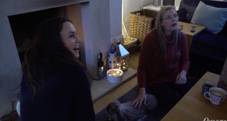 KeiraKsource's tweet photo. Keira Knightley with the Red Nose Day Actually winners #lunchactually (Dec 5,2017) https://t.co/bIbNbg2L0d