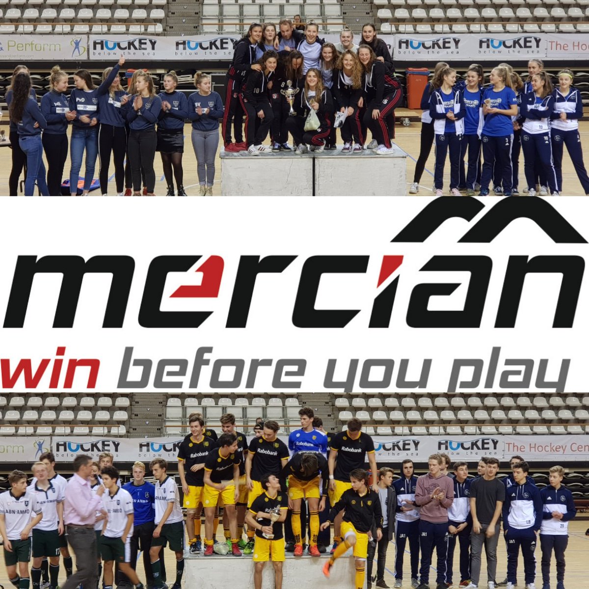 HockeyStyle's tweet photo. De 10e editie van het #mercianindoor is afgelopen!!
Vandaag de dag van de MA1 en de JA1
Winnaars vandaag:
Meisjes A:
1e = @AHBC_MA1
2e = @Nijmegenhockey MA1
3e = @Pinokema1
Jongens A:
1e = @HCHertogenbosch JA1
2e = @HCRotterdam JA1
3e = @Pinokeja1
@mercianhockey
#enjoyandperform https://t.co/JxrE4Mz5qy