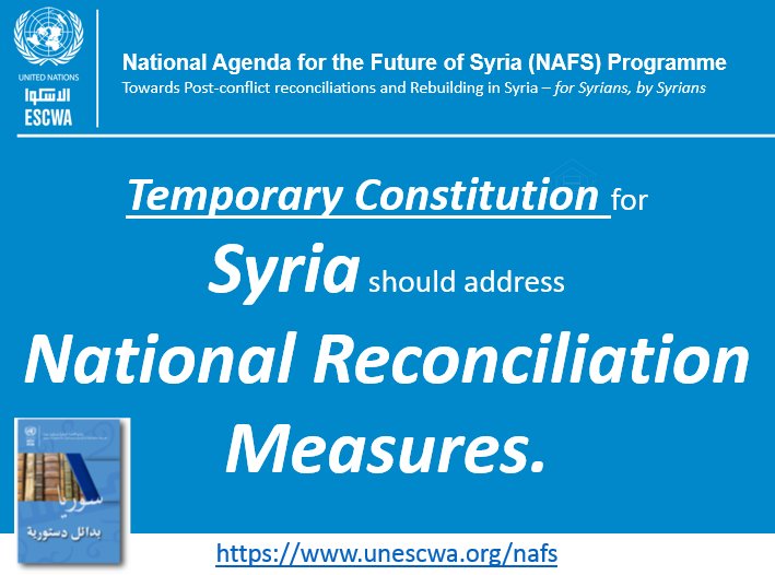 SyriaNAFS's tweet photo. #NAFS #Geneva #Astana #ESCWA #Syria #SyriaNAFS #Sochi 
#سوريا #استانة #جنيف #الأجندة_الوطنية_لمستقبل_سوريا #الإسكوا #الأمم_المتحدة #الحكومة_السورية #المعارضة_السورية #سوتشي https://t.co/3oH2ByJYQ0