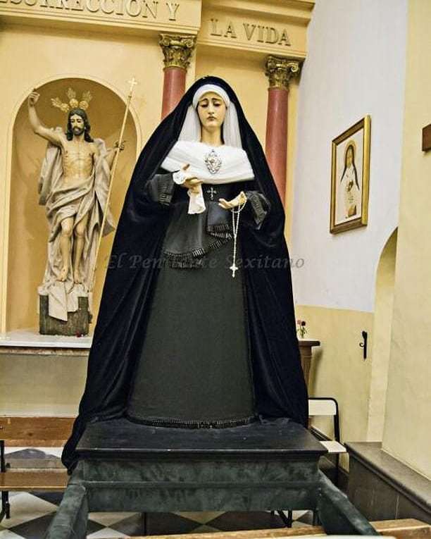 Nuestra Señora María Santísima de la #Soledad de Almuñécar-#Granada.