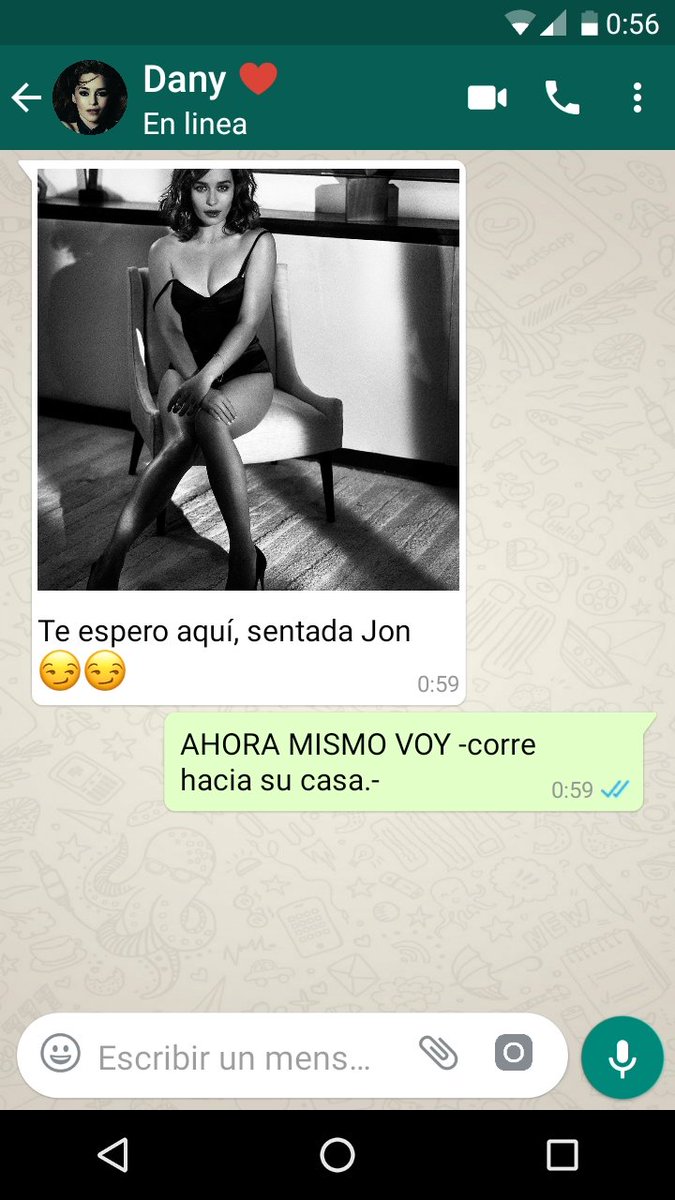 Cuando quieres llamar mi atención.