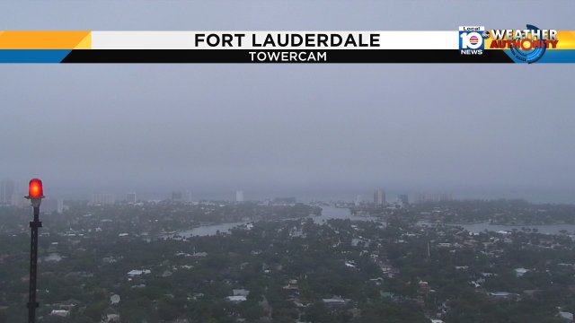 The #fog is beginning to lift. Expect sunnier skies by noon #FortLauderdale #flwx https://t.co/Ql9wE7wQVu
