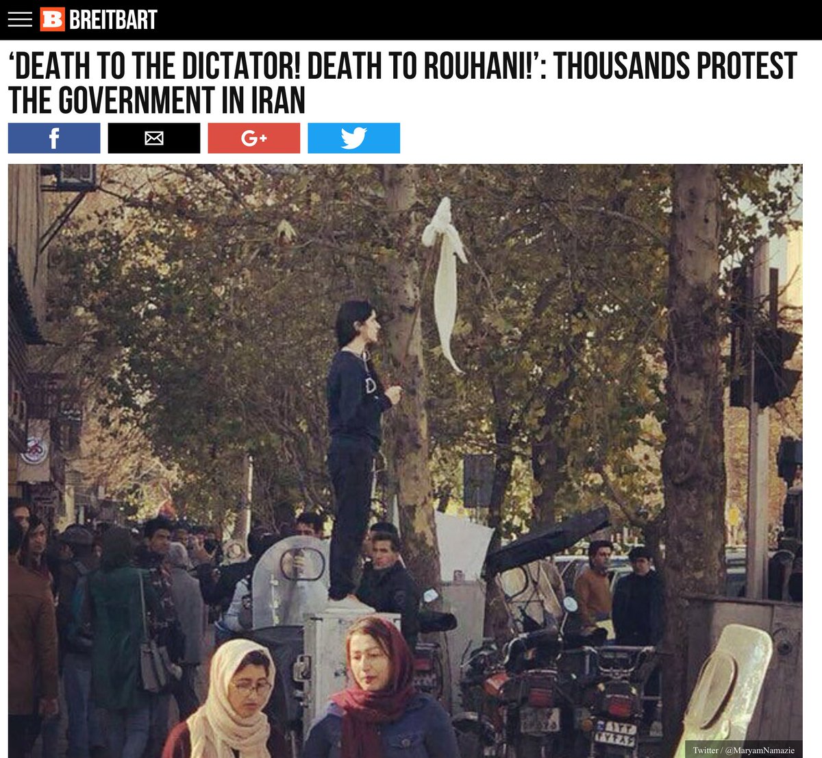 FL4TRUMPDOTCOM's tweet photo. This is happening again! We must support the IRANIAN people! No #ObamaBS this time..@POTUS https://t.co/PKYmuBMPaf