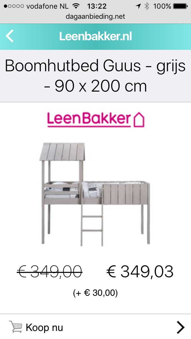 Whow #leenbakker wat een geweldige aanbieding!!!  😂