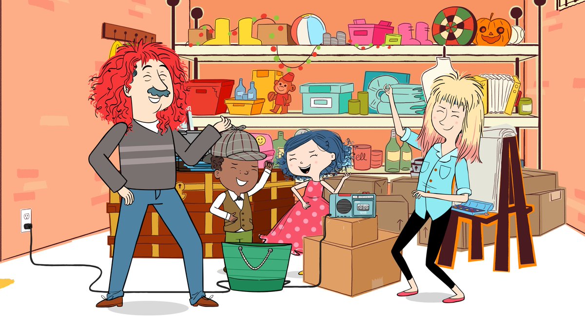 How are you ringing in the New Year this weekend? Your party could look a little something like the dance party Dot had in the History Mystery episode!