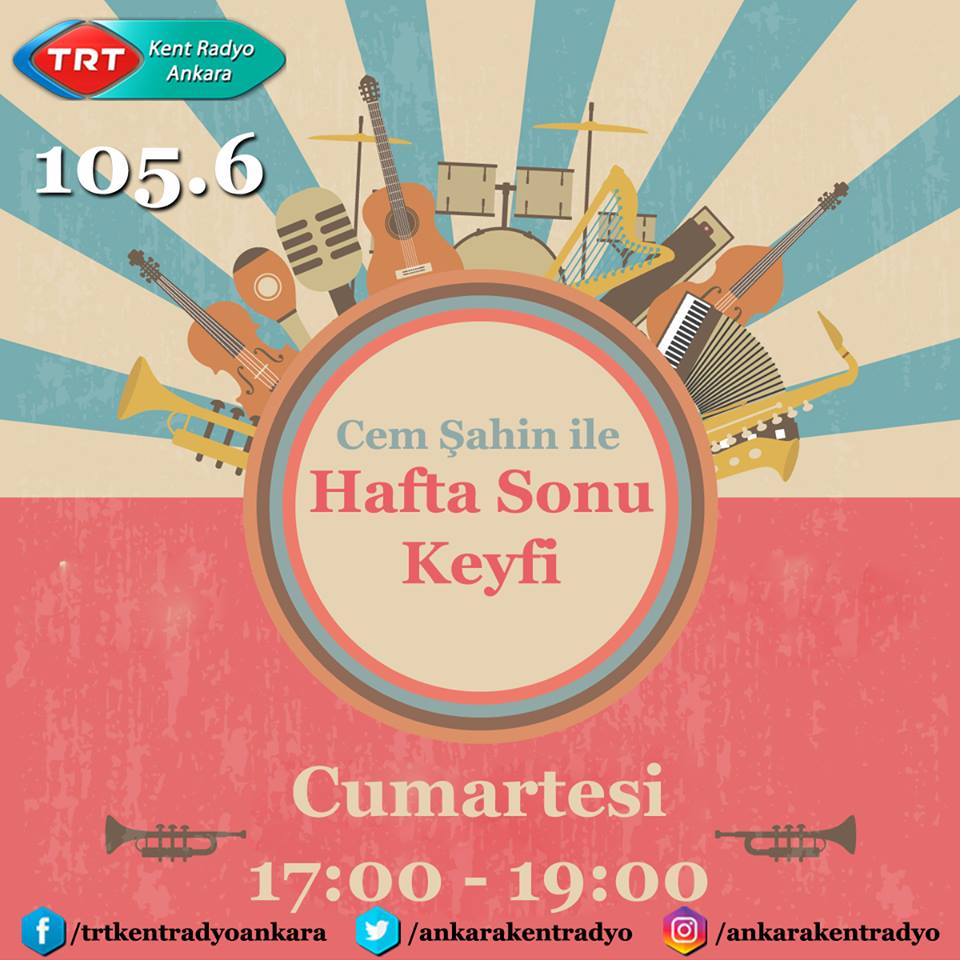 Hafta Sonu Keyfi başladı. Bu hafta stüdyoda Duru Kurt, Deniz Savcı ve Caner Ömür canlı bağlantı ile Serkan Can ve Ersoy Dinç konuk olacak.