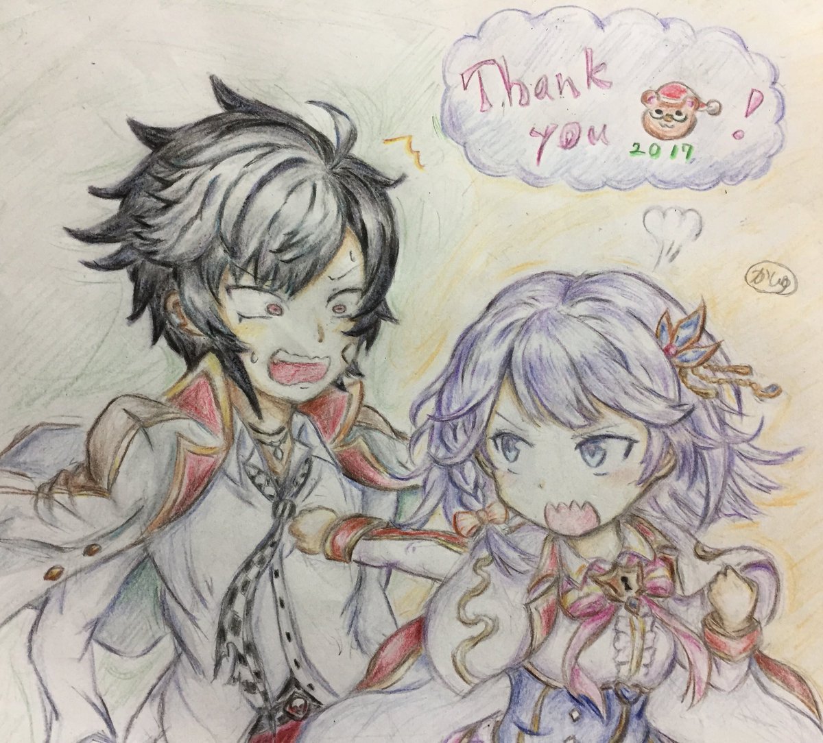 かしゅ丸 V Twitter 次余計なことしたらゴチンといくから それシャレになんねぇから ティナとセイヤのコンビ 大好きです 茶熊3期 今までで一番好きでした 今年一年 コロプラと一緒に遊んでくれたフォロワーさんに感謝を込めて 白猫お絵描き