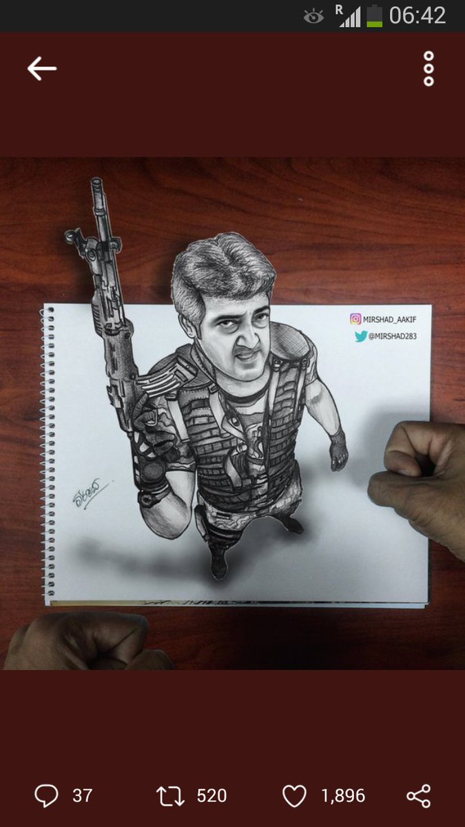 siva_keerthi's tweet photo. #VISWASAMYearBegins https://t.co/66dDF2oSdE