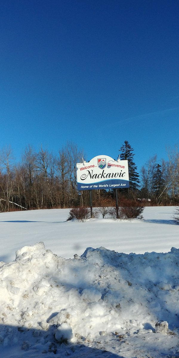 Of course there's a giant axe. Might be the world's largest, but who wields it?