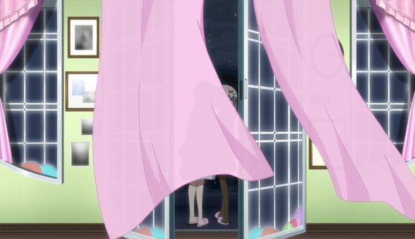 Mamiina My Personal Yuri Awards 17 Category Best Yuri Moment Of The Year Winner Liones And Nina Kiss Behind The Curtain Hina Logic From Luck Logic Hinalogic