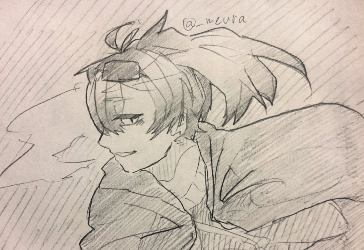 夜の砂漠は寒いらしいのでミクさんへマントを。できればカップヌードルをあげたいな。
#深夜の真剣お絵描き60分一本勝負 
(だいにだん) 