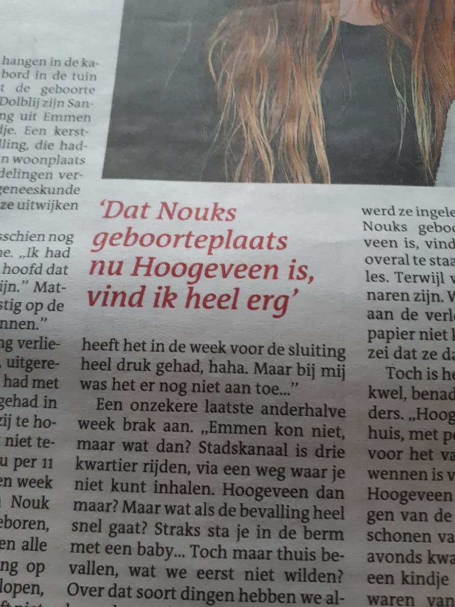 Jee zeg. Waar hebben ze het over? Als je geboorteplaats bijv Syrië is, dat zou pas erg zijn.