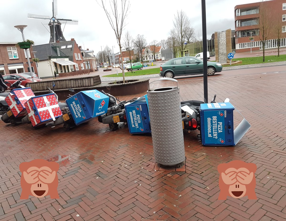 #domino effect 😉 #hardewind 
#winschoten
