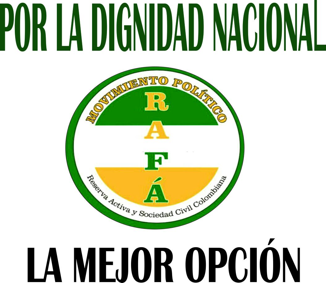 RAFAPORCOLOMBIA's tweet photo. COLOMBIANOS. Su movimiento político de Reservas Activas y sociedad civil colombiana RAFÁ,  los saluda y desea un feliz año nuevo.  Lograremos con su apoyo decidido ser la mejor alternativa. Nada sin Dios todo por la patria.  ORDOÑEZ presidente. https://t.co/cdX2ArzTq8