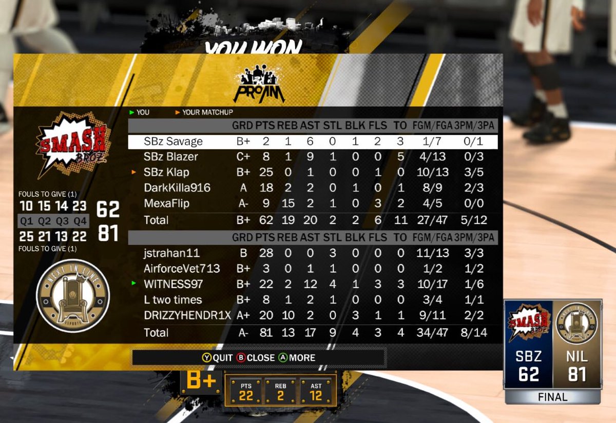 WeAreNextInLine's tweet image. Here's some solid wins from the past few nights. I'm proud of my guys. Slowly but surely, we're getting to where we wanna be. We're hyped for January. #2kDraftUs @youFamousEnough