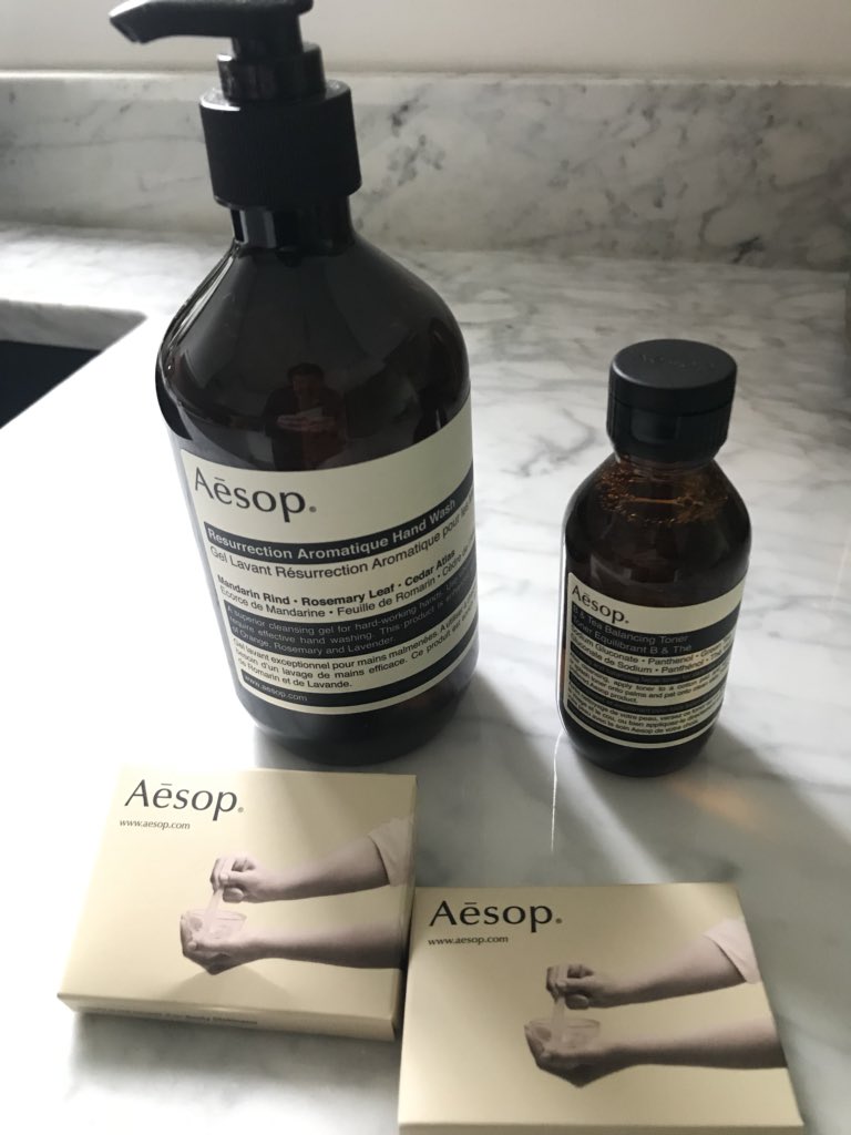 DawnyCI's tweet photo. @aesopskincare loving my Christmas presents and the little miniature sachets that came along with them ❤️ https://t.co/kAJyi5qd9s