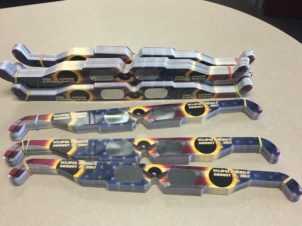 BNEDC's tweet photo. For the first time since 1918, a total solar eclipse was visible in the U.S. BN STEM, in partnership with several McLean County community business and education partners, was able to donate 3,700 eclipse viewing glasses to local classrooms and teachers. #BNSTEM #bnbiz https://t.co/EmdTYGwUVw