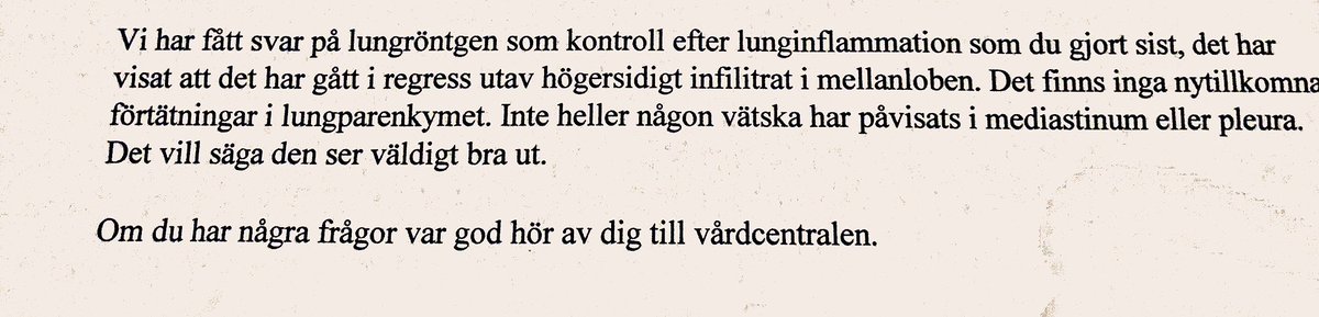 wehoose's tweet photo. Information om efterkontroll av lungrtg efter lunginfl. 
Skriven för sjv-personal eller patient? Hur mycket hierloglyfiska skall patienten klara förstå? 

 #närhälsan #vgregion #svssk https://t.co/Za2zTTtMrQ