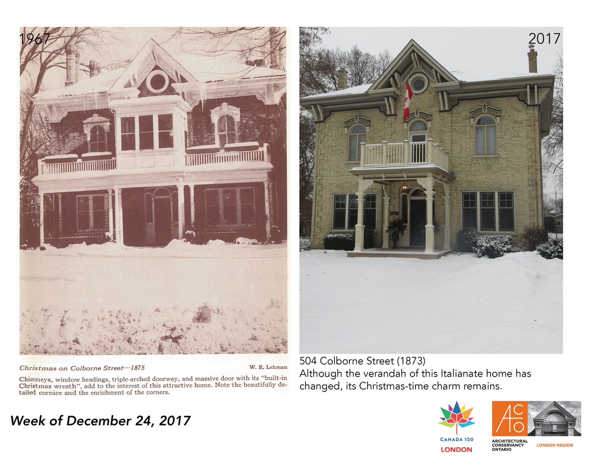 CanadaDayLdn's tweet photo. This home on Colborne Street features one of 43 known London Doorways #LdnOntJournal #Canada150 #LondonDoorway https://t.co/2Glg1t3iSV