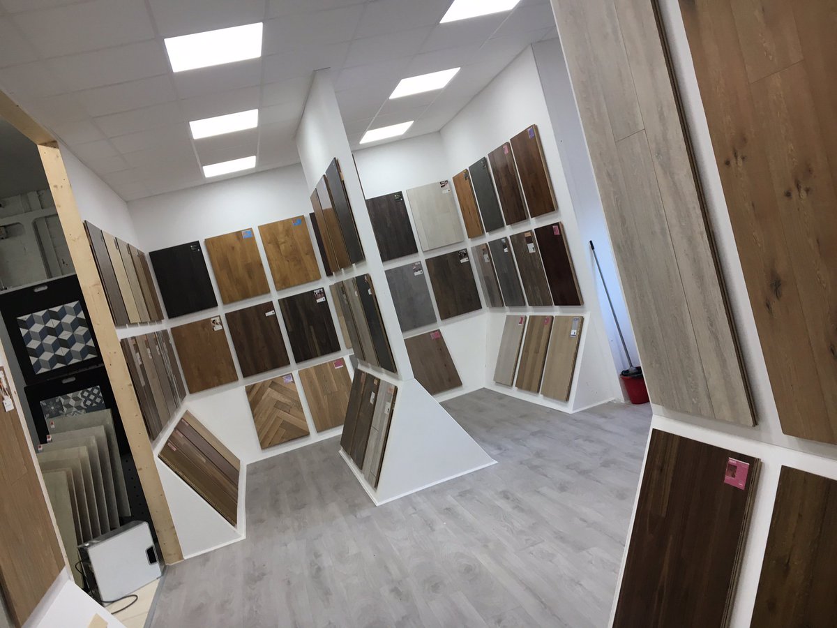 TilesDirectNI's tweet photo. We are nearly finished!!

What do you think of our brand-new laminate, engineered and real wood show room?! https://t.co/D1DbOMZC02