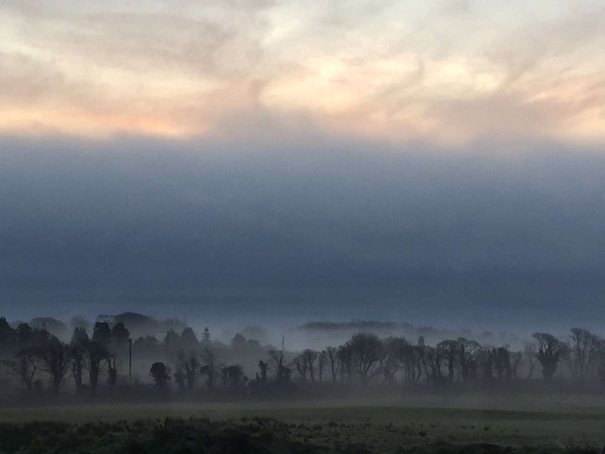 Louth Conn,  misty morning Dec 2017