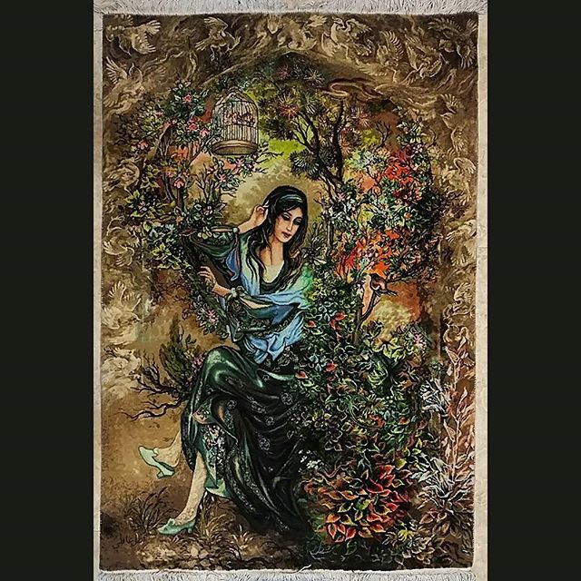 PictorialCarpet's tweet photo. Size : 110 x 78 cm Foundation : Silk #persianrug #persiantableaurug #persiancarpet #tableaurug #tablofarsh #تابلوفرش #سجاد #orientalcarpet #handmadearts #farsh #iranianart #farshchian #miniature #alfombrapersa #iranianart https://t.co/Jw3nkdikFM