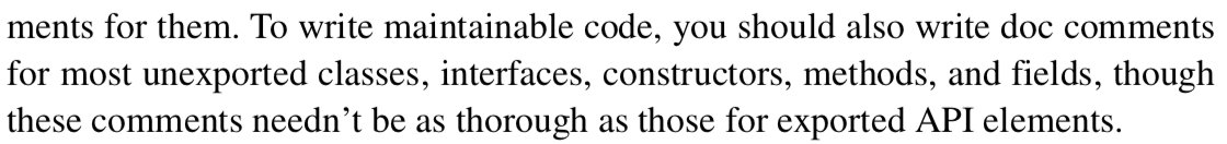 heldev_twt's tweet photo. I have a hard time to believe #EffectiveJava3e that #Java code *inside* projects needs to have #Javadoc's. Self-documented #CleanCode with #tests named in #BDD style and examples work better for me and praised by @martinfowler @ToBeAgile @unclebobmartin #TDD https://t.co/Gj03QvlTAS