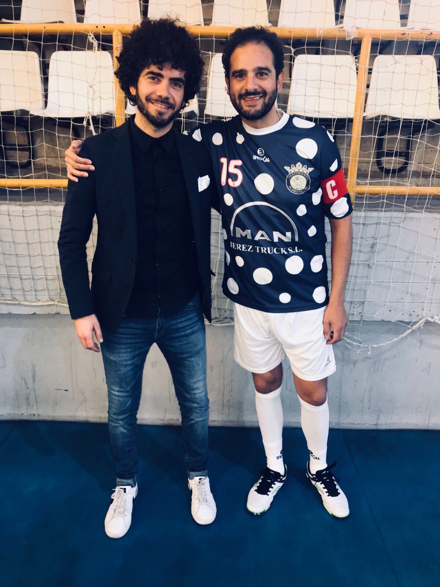 Partido benéfico con mi Adrian Rosa