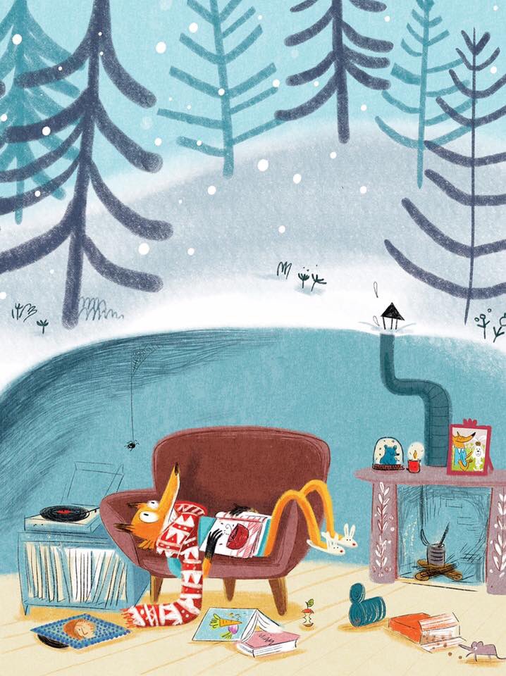 Paperbacks_Plus's tweet photo. A lot of people like #snow. I find it to be an unnecessary #freezing of water. #CarlReiner

Jess Pouwells Illustration https://t.co/osXQqKa3xo

#redfox #hibernation #polarvortex #winter #coldandsnow #storyteller #cabinfever #readingandart #books #reader #coldoutside #metoday #art https://t.co/SETF1N49vN