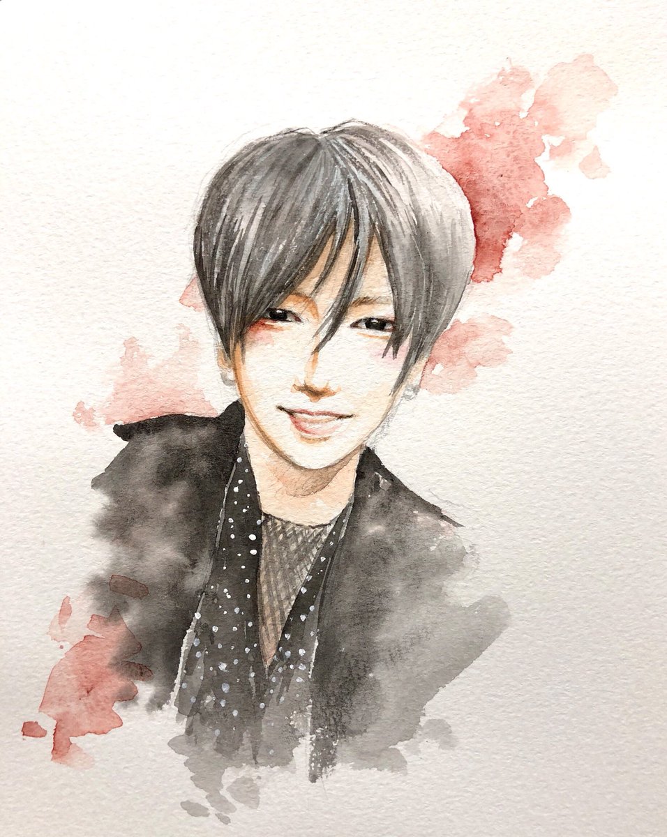 SacchiSmile's tweet photo. 遅くなったけどリクエストありがとうございます🙏💕
水彩難しいけど好き♡

描く度に惚れ惚れ(///_///)
#yesung #watercolor https://t.co/rrnHImjjPs