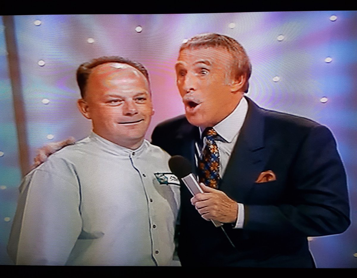 The episode of Bruce's Price is Right which my Dad was on years ago is currently on on Challenge TV! Loved Brucie!