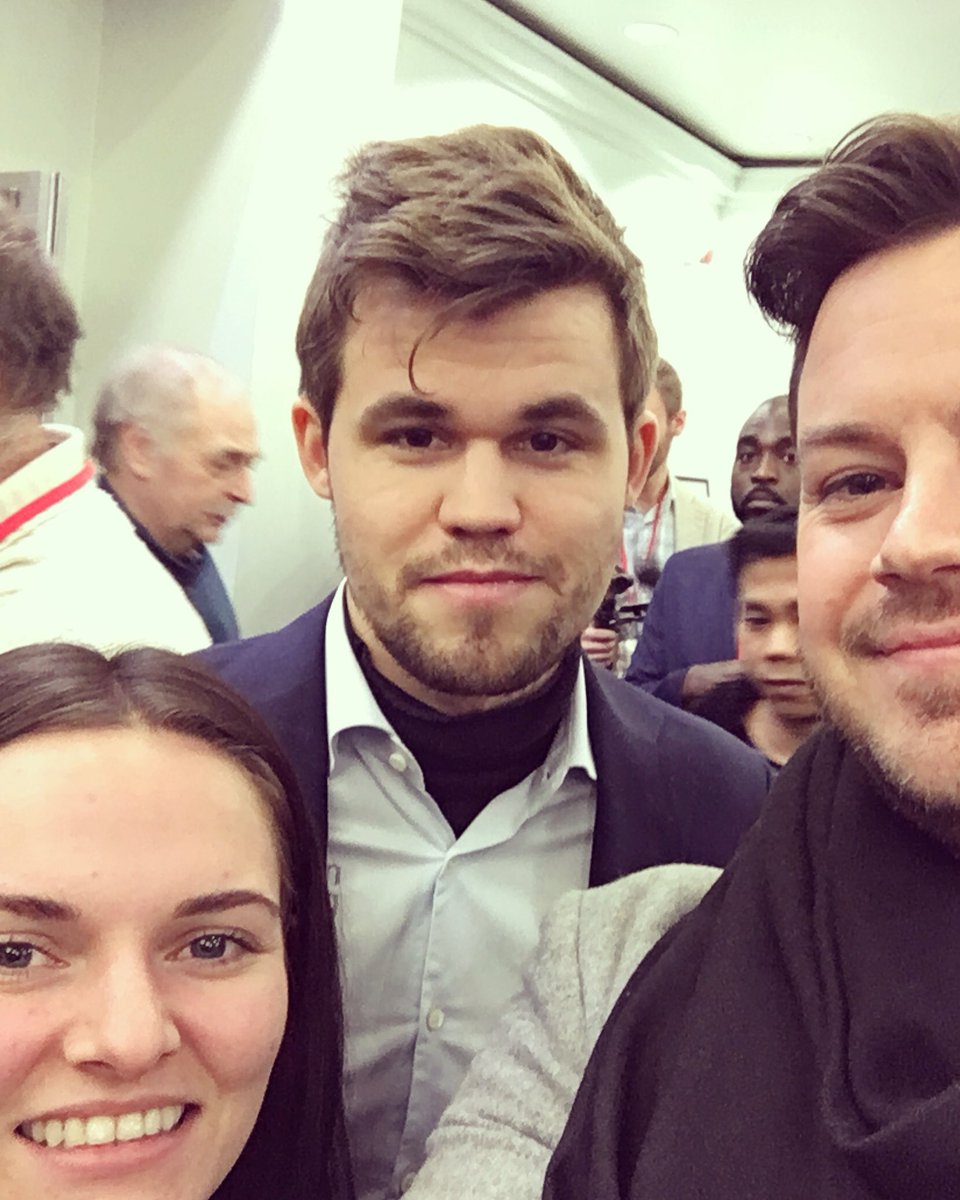 kasperlm's tweet photo. Gratulerer med Blitzeiern @MagnusCarlsen 🤗 #nrksjakk https://t.co/tc3Yy6h4gl