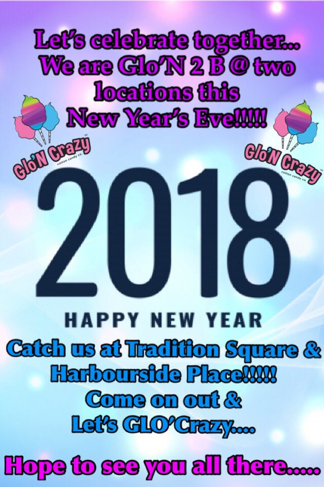 gloncrazy's tweet photo. So EXCITED...We are GloβN 2 B at TWO different locations this New Yearβs Eve... Catch us at Tradition Square & Harbourside Place!!!!! Come on out & letβs GloβCrazy.....πππ
#gloncrazy https://t.co/n4t6E2NfWL