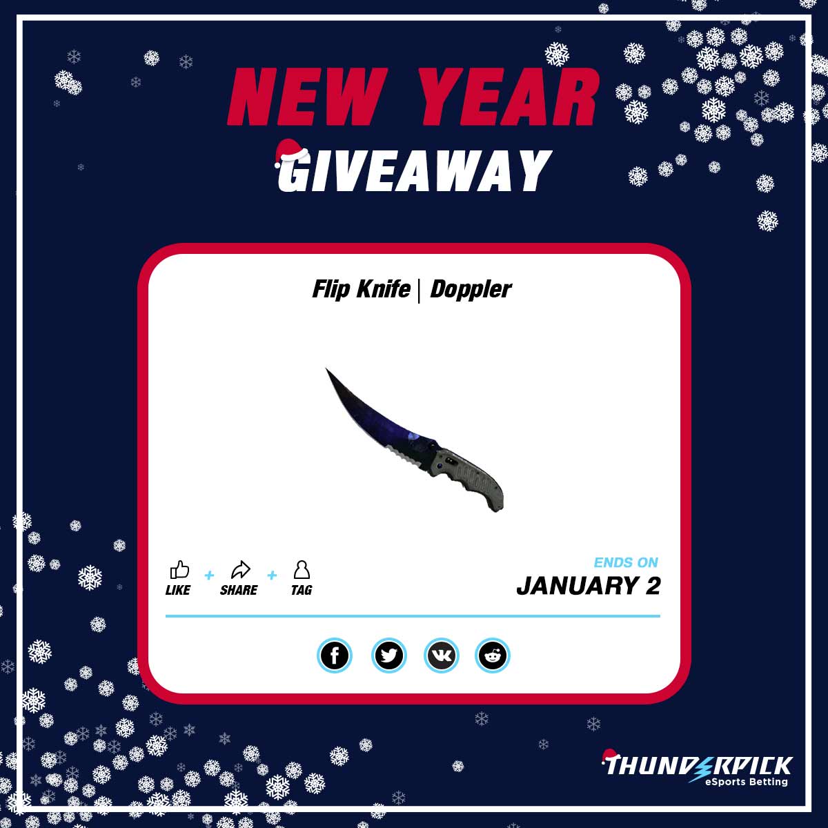 JasonRuchelski's tweet photo. FOLLOW ME + @thunderpickco 
RETWEET AND 
TAG A FRIEND

Ends on JAN 2ND https://t.co/3FJeBuxSKn