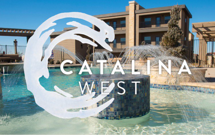 Experience resort style living at Catalina West #catalinawest #livinglubbock #livelovelubbock #westend