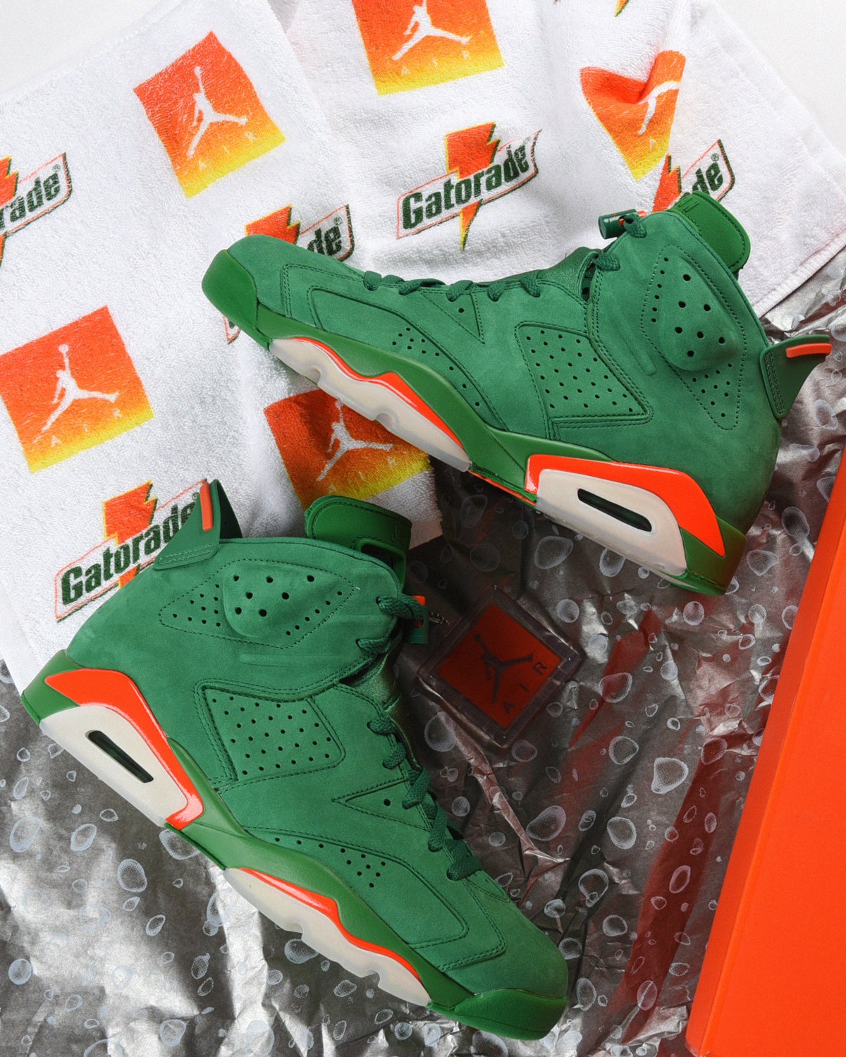 Jordan 6 shop gatorade box