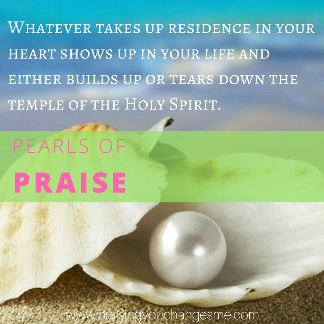 PYCMBook's tweet photo. Whatever takes up residence in your heart shows up in your life and either builds up or tears down the temple of the Holy Spirit. #pearlsofpraise #praisingyouchangesme #praise #faith #gospel #God #Jesus #JesusChrist https://t.co/RajD44t0tv
