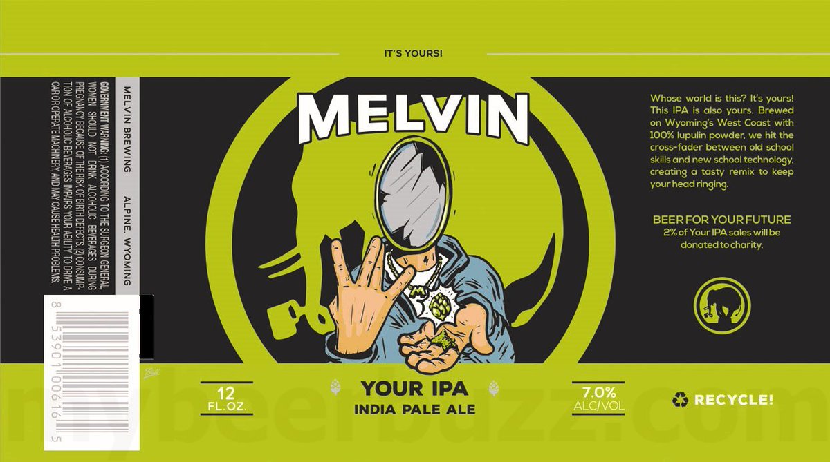 mybeerbuzz's tweet photo. Melvin Brewing - Your IPA Cans https://t.co/HWHoBjlPlP @Melvinbrewing #WYbeer #cans #beer https://t.co/0RewoGUvrQ