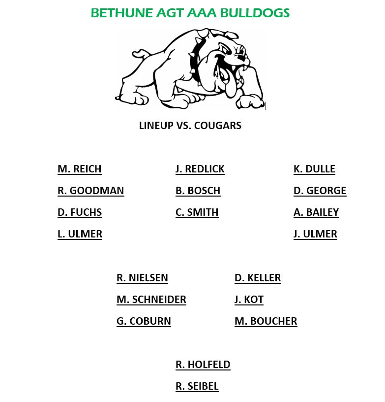 AAABulldogs's tweet photo. Tomorrow the Bulldogs will be taking on the @UofRMensHockey at 4:30pm in Bethune. There will be a New Years Cabaret to follow. Get your tickets at the door or from any Bulldog player or board member. Transportation from Regina is set up!! https://t.co/vHBBWoQgvw