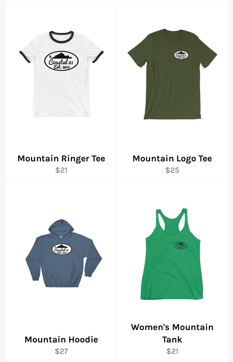 Our Mountain Series is out now! Check it out! #C21