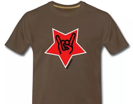 texorello's tweet photo. #Drudenfuß oder #Rockergruß? Der Träger dieses #T-Shirt hat diese essentiel https://t.co/kRDk6yZLvxärer+Rockergruß.htm https://t.co/y3WV2k4Wzt