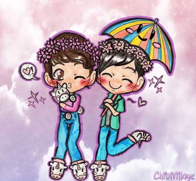 It’s my goal to get <a href="/AmazingPhil/">Phil Lester</a> &amp; <a href="/danielhowell/">Daniel Howell</a> to finally see my art before 2018! Please RT! 💗🙏🏻💗 #danhowell #phillester #beentryingsolong