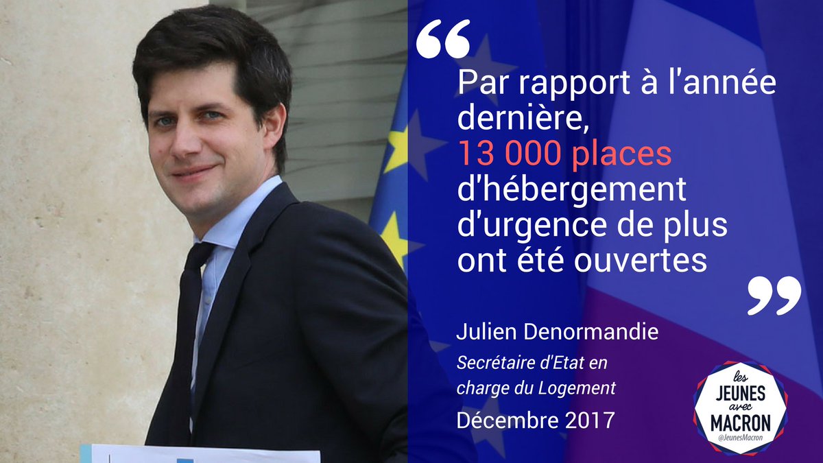 Jeunesenmarche's tweet photo. #Logement

Le gouvernement et @J_Denormandie déterminés à agir contre le mal-logement, avec un effort sans précédent concernant l'hébergement d'urgence.

Il sont aussi, et surtout, à l'écoute de ceux qui en souffrent pour les accompagner. https://t.co/pePtuVzixN