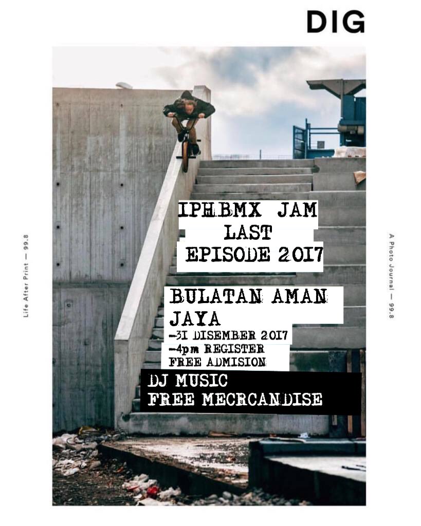 IPHBMX's tweet photo. Whattt Up Peep.. Get Your Date Tomorrow ! Our last episode 2017 . And Happy New Years 2018 To All You guys 🚲🤘🏻...
#iphbmx #bmx #ridebmx https://t.co/JQJpjp5CkG